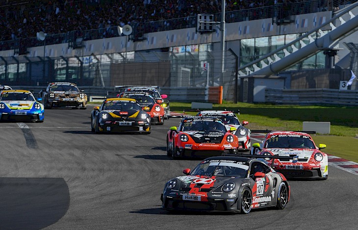 Zimmermann-Porsche fights for podium place in overall rating