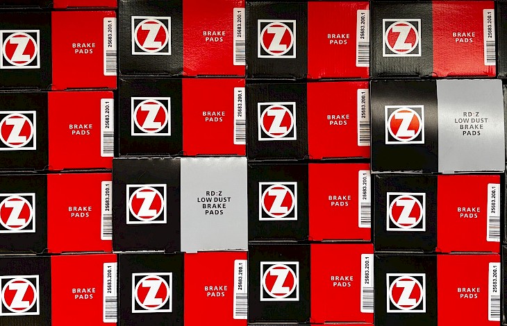 Neues Verpackungsdesign für Zimmermann Bremsbeläge